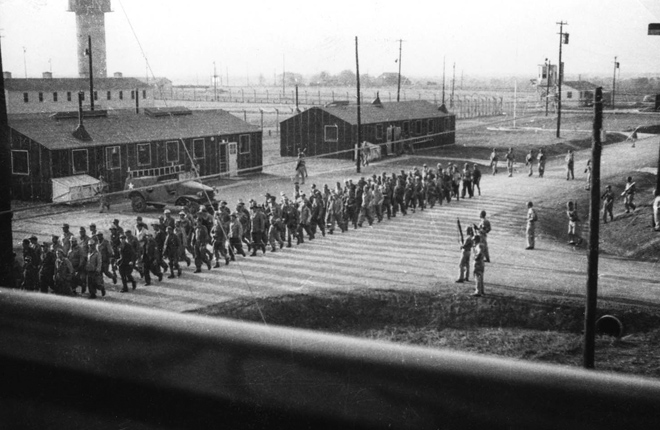 German POW camp Fort Reno in 1943