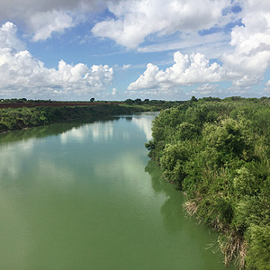 Rio Grande River near McAllen, Texas